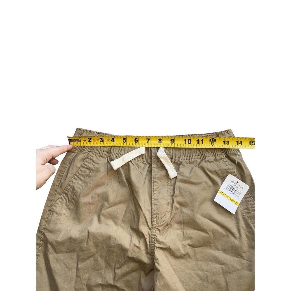 Lucky Brand Shorts Boy's Medium 10/12 Khaki Dock Elastic Waist Drawstring - Picture 4 of 5